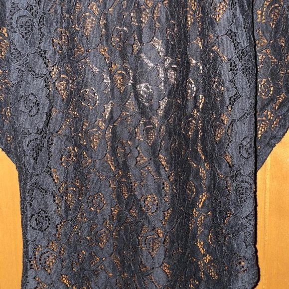 Black Laced High-Low Tank Dress - Picture 6 of 6